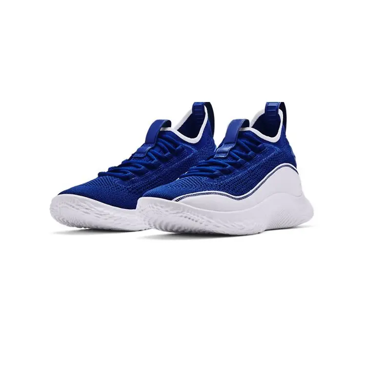 China Maker High Quality Breathable Cozy Soft Knit TPU Upper Sports Shoes Basketball Men